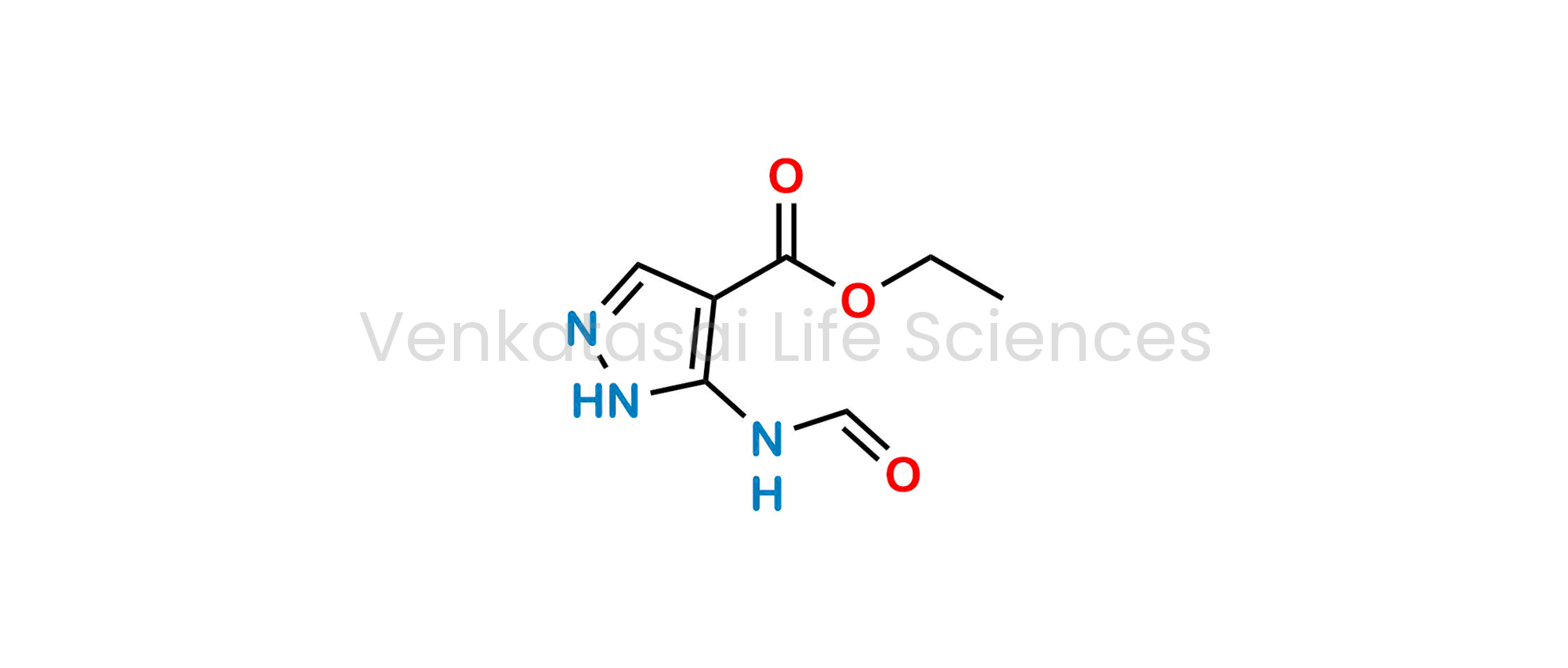 Ethyl 5-(formylamino)-1H-pyrazole-4-carboxylate (as per EP & USP)