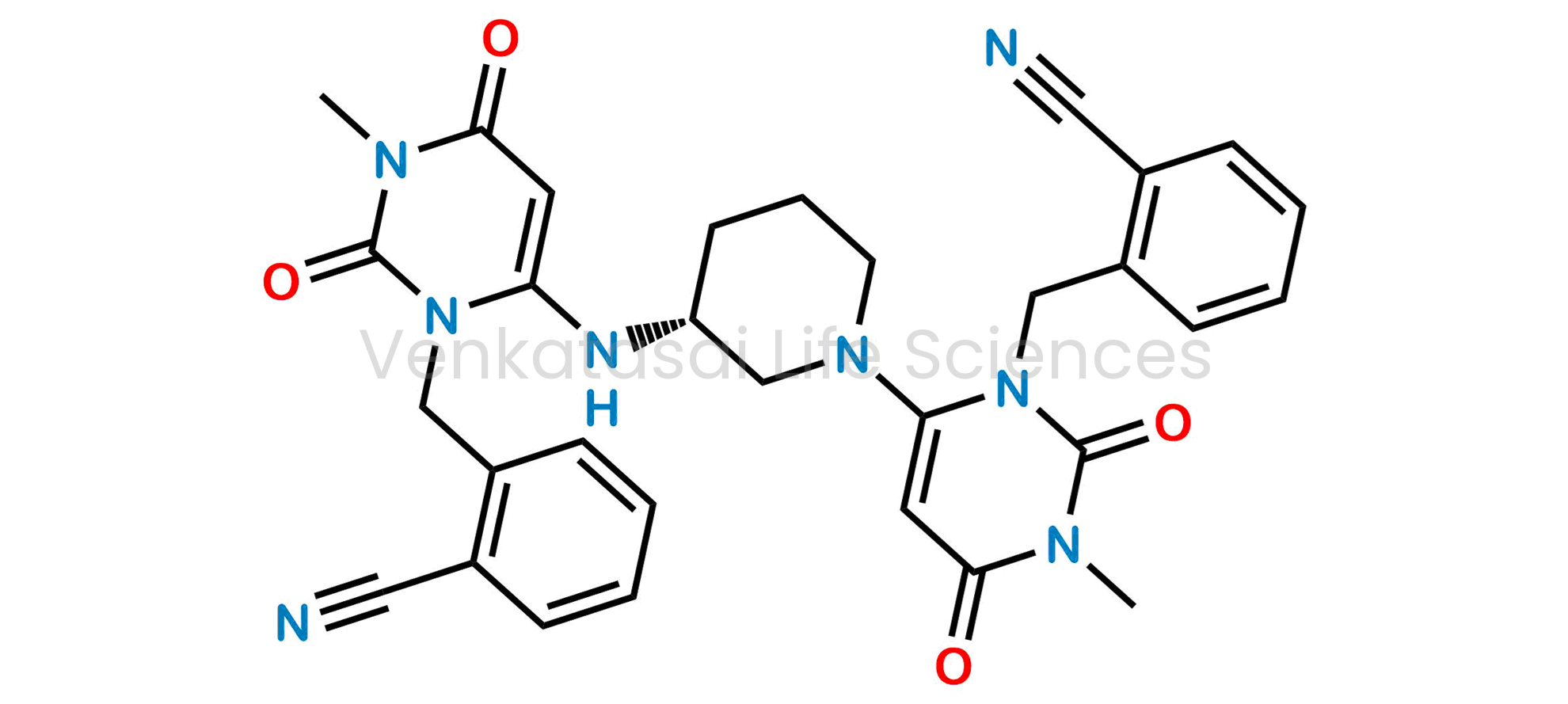 6-Despiperidinyl-6-(alogliptin-Namino-yl) Alogliptin