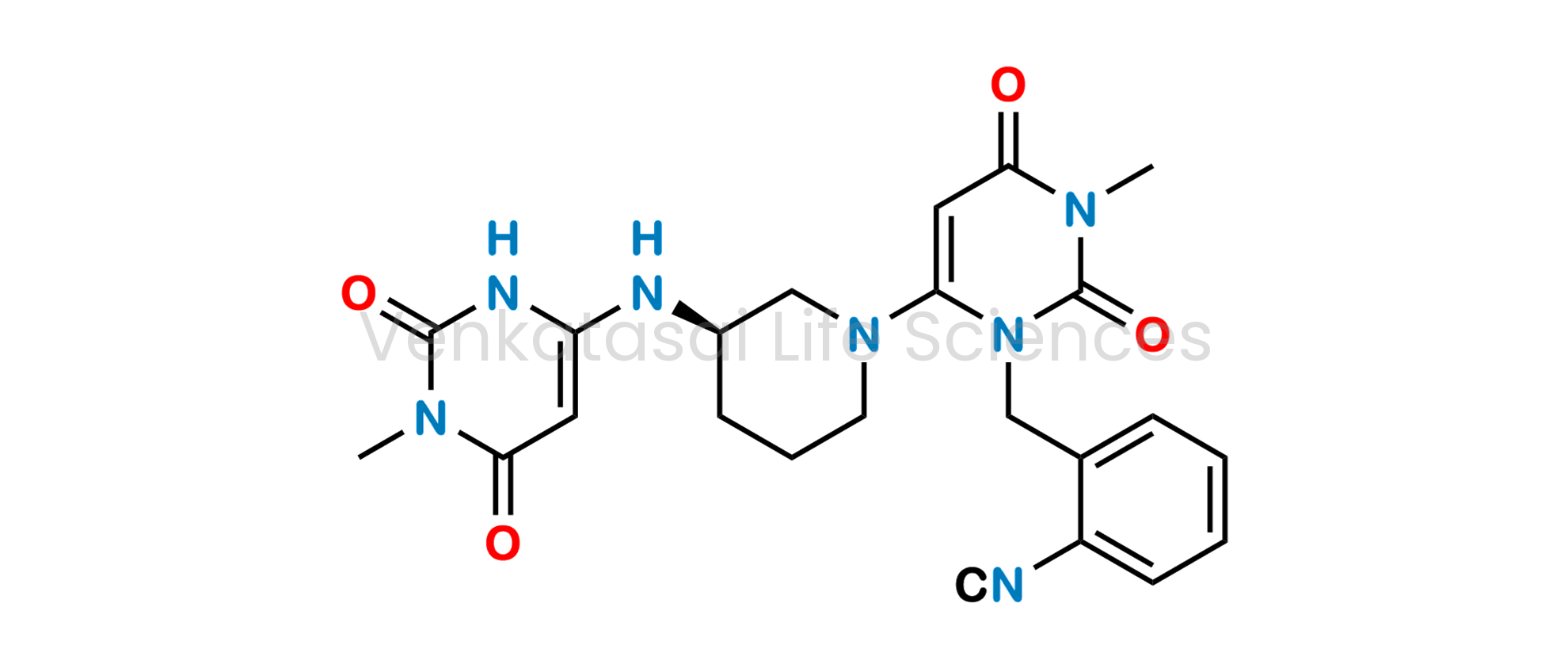(R)-1-(2-Isocyanobenzyl)-3-methyl-6-(3-((1-methyl-2,6-dioxo-1,2,3,6-tetrahydropyrimidin-4-yl)amino)piperidin-1-yl)pyrimidine-2,4(1H,3H)-dione