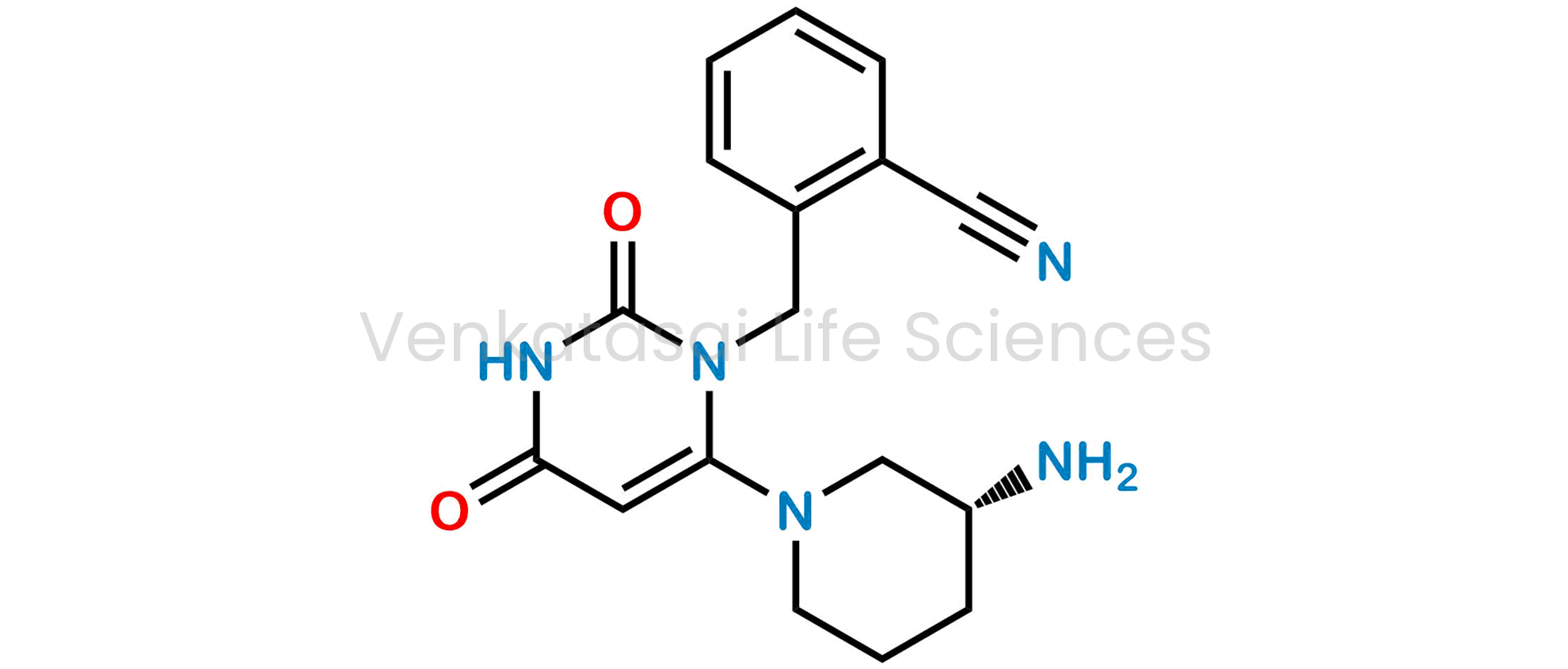(R)-2-((6-(3-Aminopiperidin-1-yl)-2,4-dioxo-3,4-dihydropyrimidin-1(2H)-yl)methyl)benzonitrile