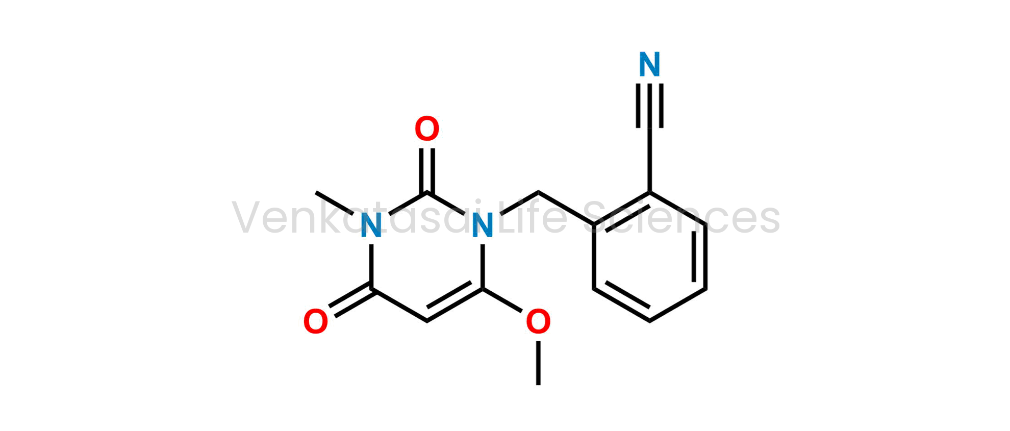 2-((6-Methoxy-3-methyl-2,4-dioxo-3,4-dihydropyrimidin-1(2H)-yl)methyl)benzonitrile