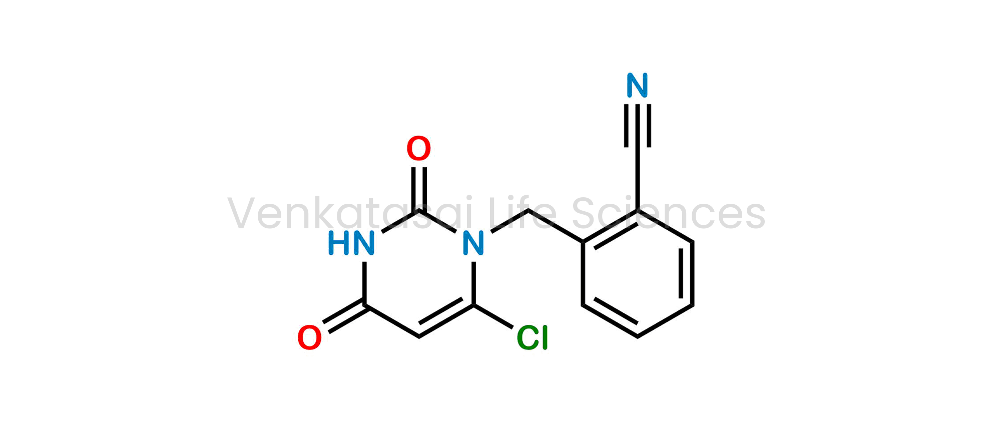2-((6-Chloro-2,4-dioxo-3,4-dihydropyrimidin-1(2H)-yl)methyl)benzonitrile