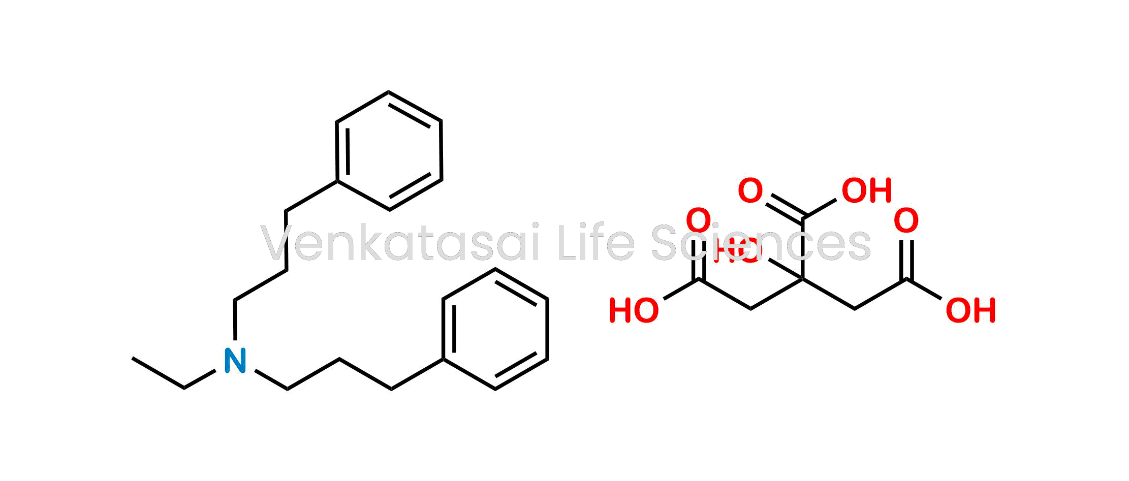N-Ethyl-3-phenyl-N-(3-phenylpropyl)propan-1-amine dihydrogen 2-hydroxypropane-1,2,3-tricarboxylate (as per EP)
