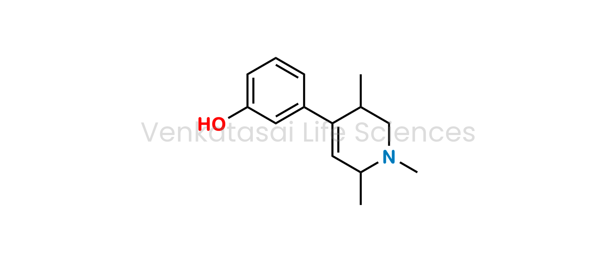 3-(1,3,6-trimethyl-1,2,3,6-tetrahydropyridin-4-yl)phenol