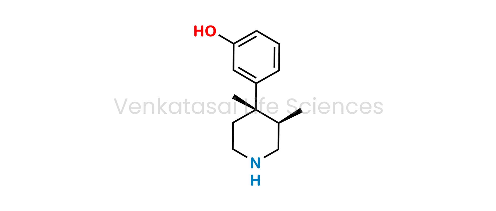 3-((3R,4S)-3,4-dimethylpiperidin-4-yl)phenol
