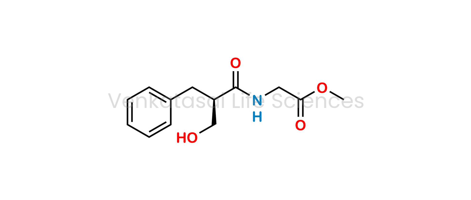 methyl (R)-(2-benzyl-3-hydroxypropanoyl)glycinate