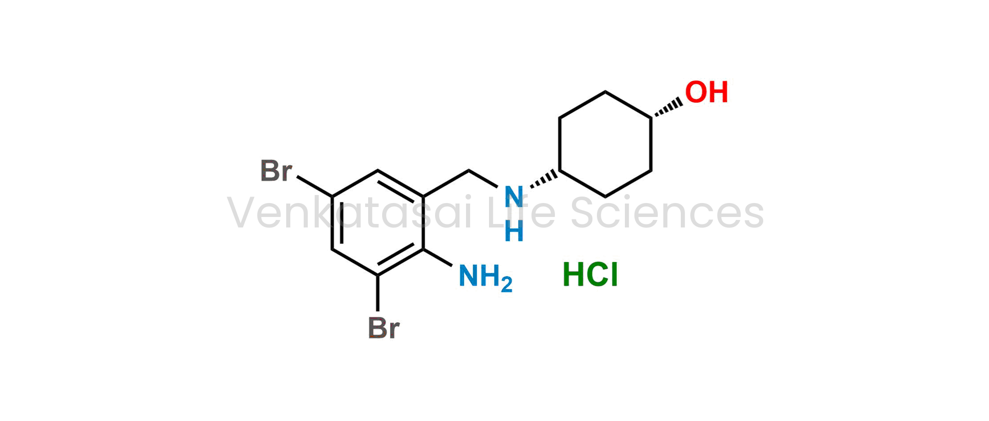 cis-4-[[(2-Amino-3,5-dibromophenyl)methyl]amino]cyclohexanol Hydrochloride