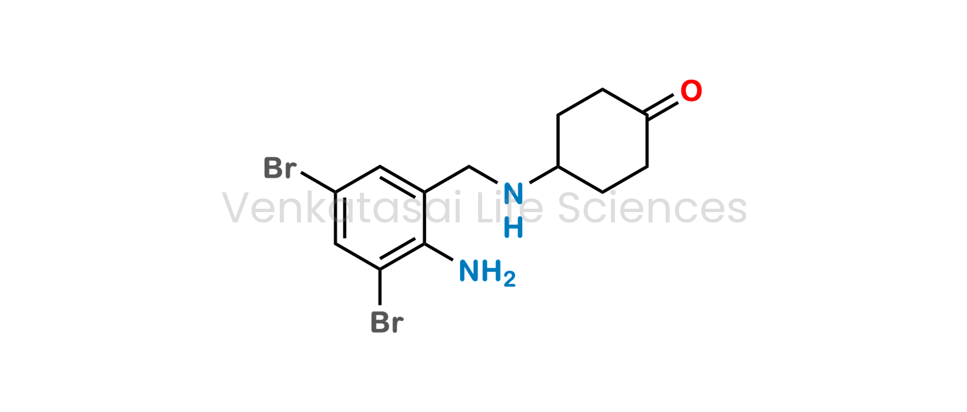 4-((2-Amino-3,5-dibromobenzyl)amino)cyclohexan-1-one
