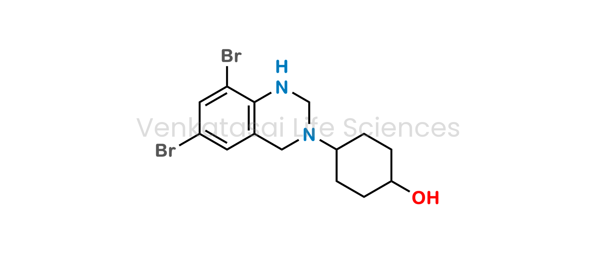 4-(6,8-Dibromo-1,4-dihydroquinazolin-3(2H)-yl)cyclohexan-1-ol
