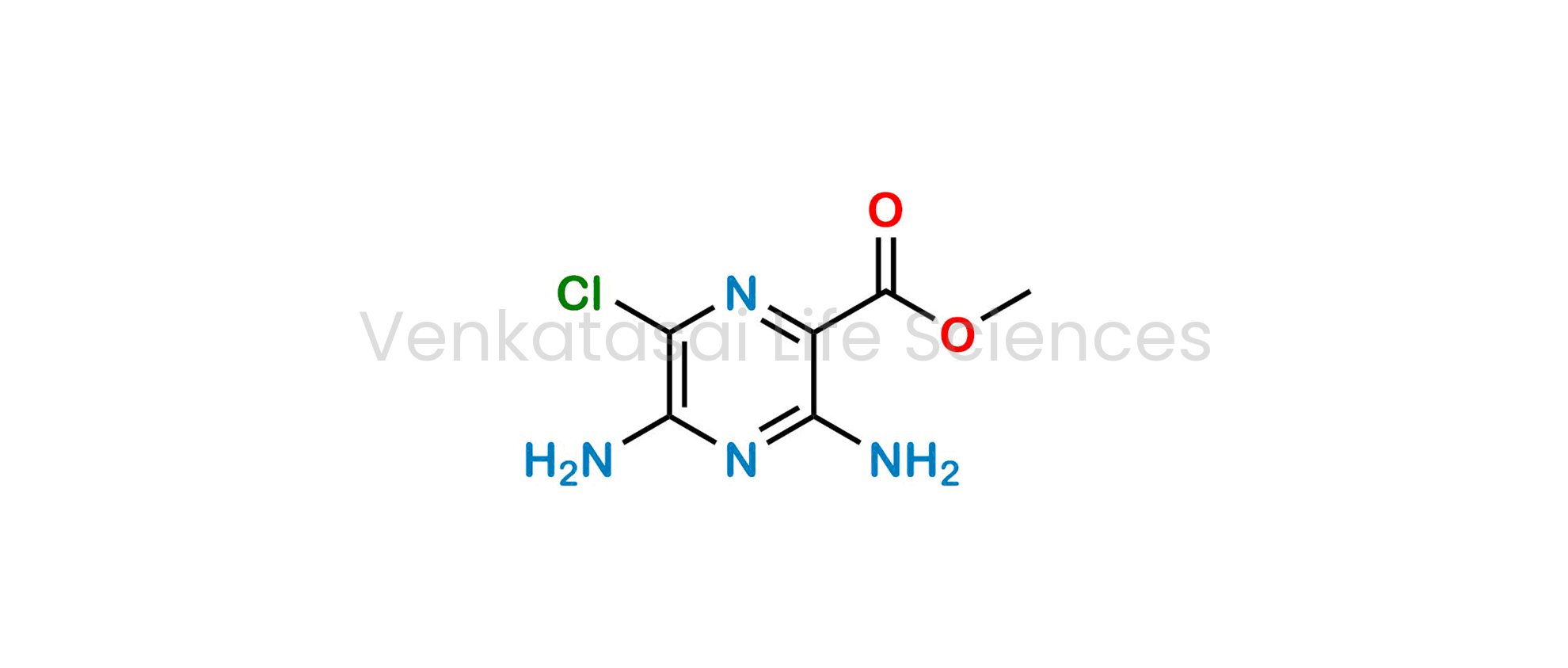 methyl 3,5-diamino-6-chloropyrazine-2-carboxylate