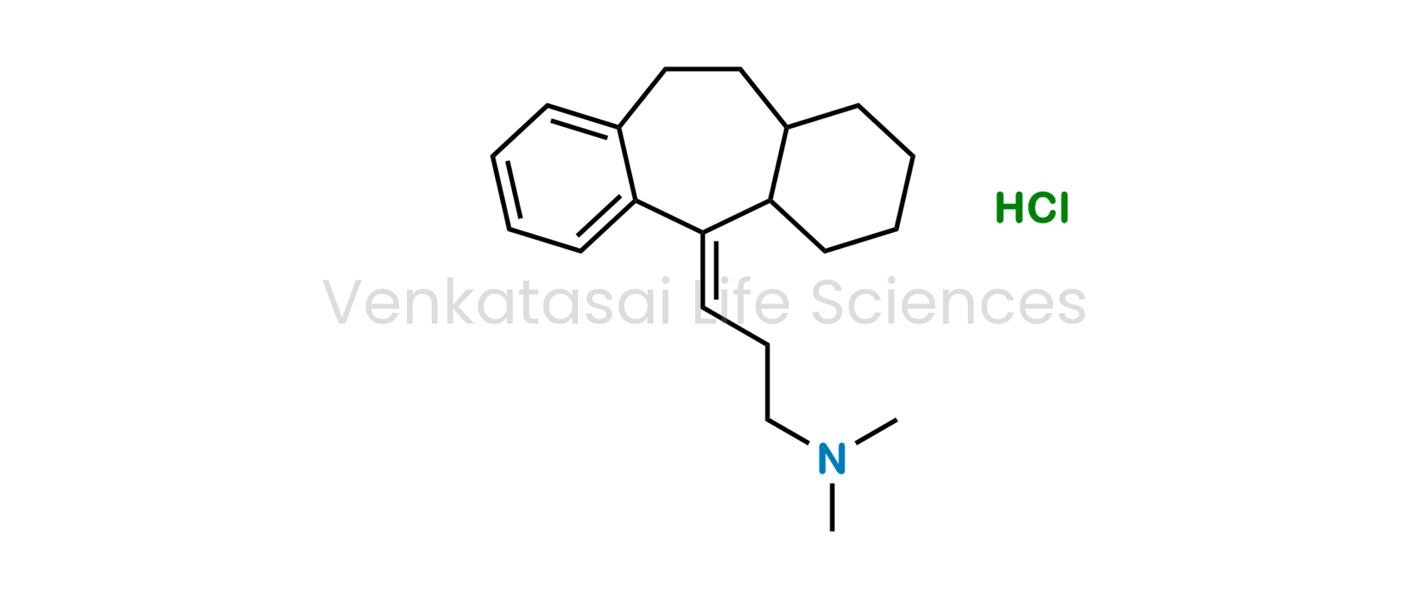 N,N-Dimethyl-3-(1,2,3,4,4a,10,11,11a-octahydro-5H-dibenzo[a,d][7]annulen-5-ylidene)propan-1-amine HCl?