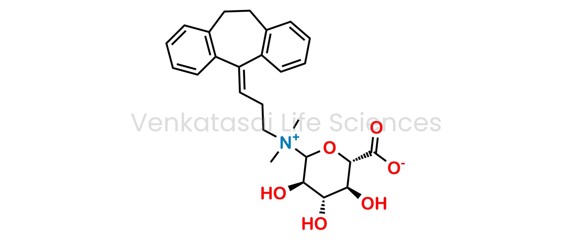 3-(10,11-Dihydro-5H-dibenzo[a,d]cyclohepten-5-ylidene)-N-?-D-glucopyranuronosyl-N,N-dimethyl-1-propanaminium Inner Salt