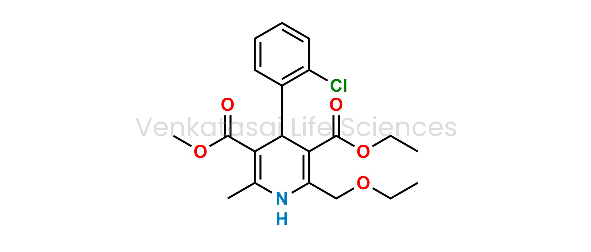 3-Ethyl 5-methyl 4-(2-chlorophenyl)-2-(ethoxymethyl)-6-methyl-1,4-dihydropyridine-3,5-dicarboxylate