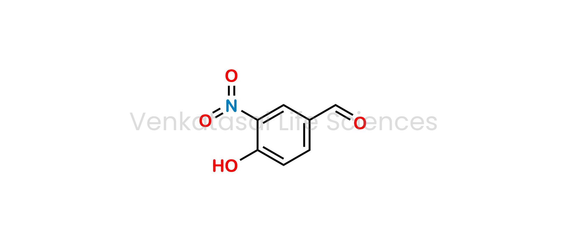 4-Formyl-2-nitrophenol ; 4-Hydroxy-3-nitrobenzaldehyde ; 3-Nitro-4-hydroxybenzaldehyde