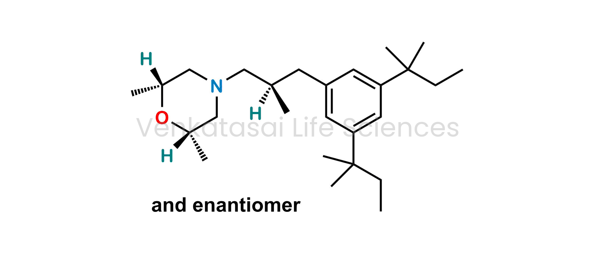 4-(3-(3,5-di-tert-pentylphenyl)-2-methylpropyl)-2,6-dimethylmorpholine
