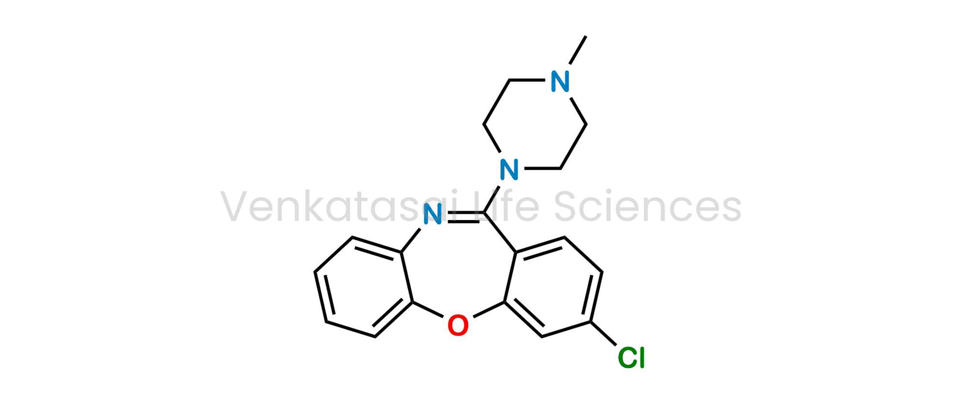 3-chloro-11-(4-methylpiperazin-1-yl)dibenzo[b,f][1,4]oxazepine