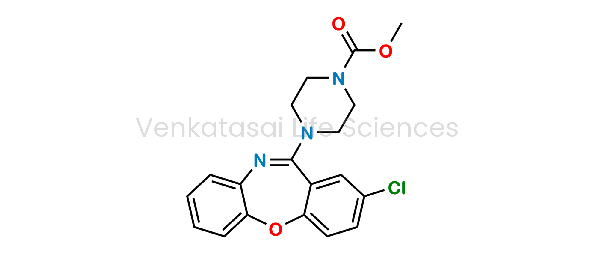 methyl 4-(2-chlorodibenzo[b,f][1,4]oxazepin-11-yl)piperazine-1-carboxylate