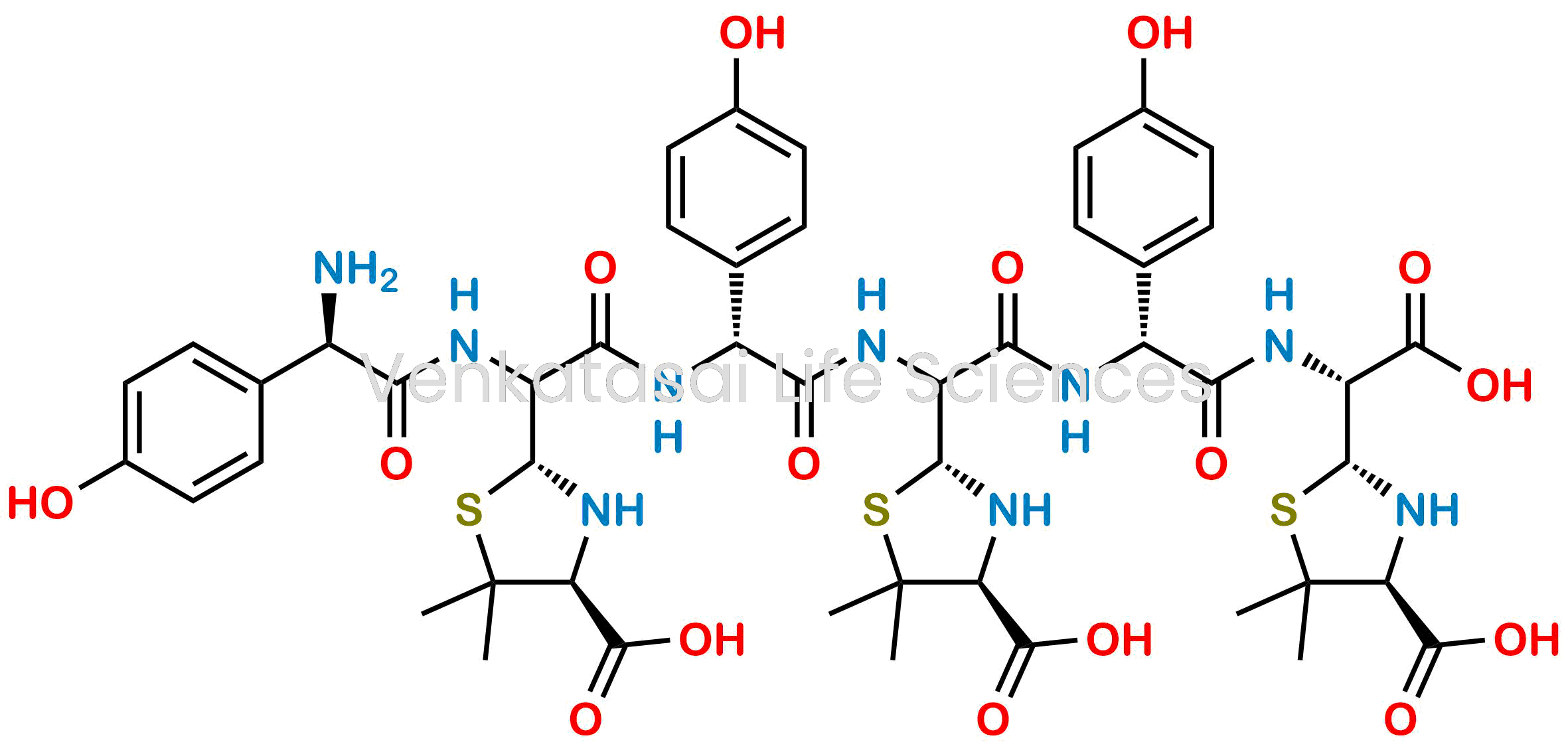 (2R,2'R,2''R,4S,4'S,4''S)-2,2',2''-((1R,4R,10R,16R)-16-Amino-1-carboxy-4,10,16-tris(4-hydroxyphenyl)-3,6,9,12,15-pentaoxo-2,5,8,11,14-pentaazahexadecane-1,7,13-triyl)tris(5,5-dimethylthiazolidine-4-carboxylic acid)