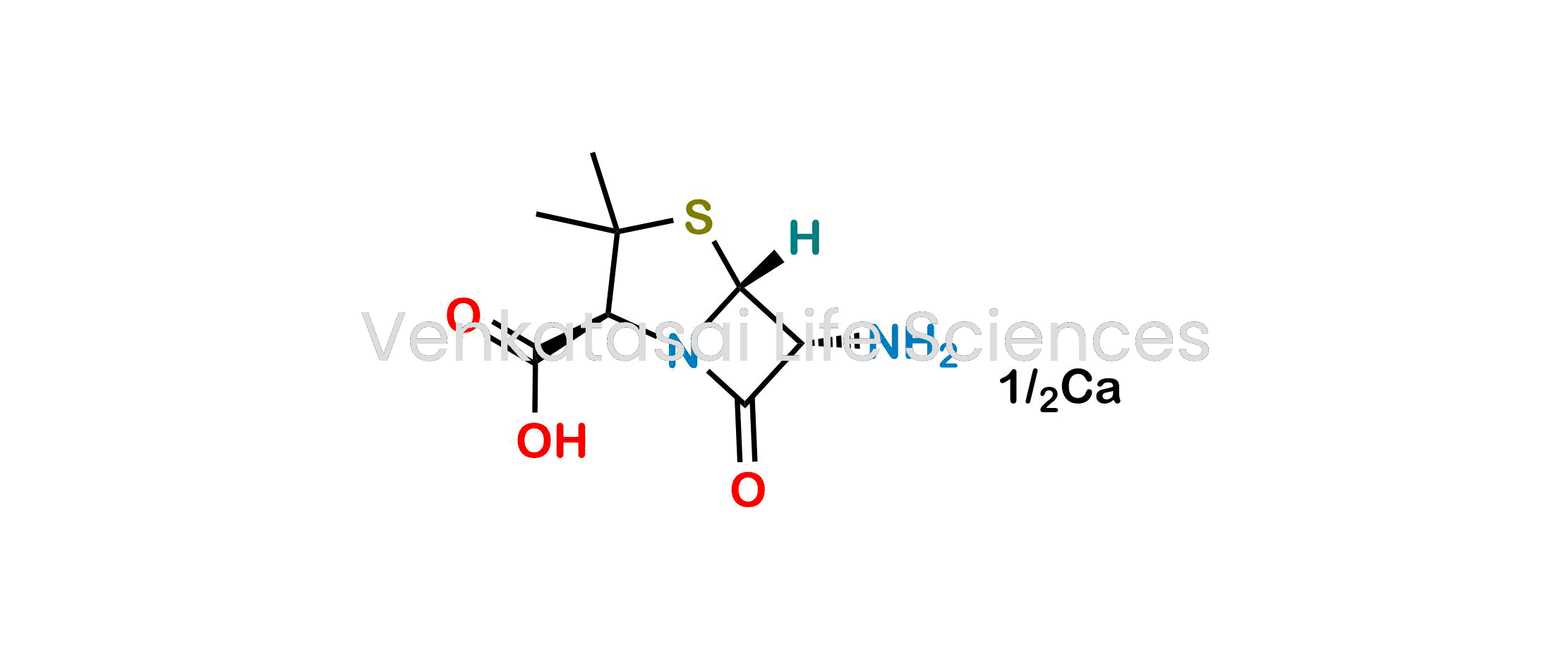 (2S,5R,6R)-6-amino-3,3-dimethyl-7-oxo-4-thia-1-azabicyclo[3.2.0]heptane-2-carboxylic acid Calcium salt  (as per EP  and USP)