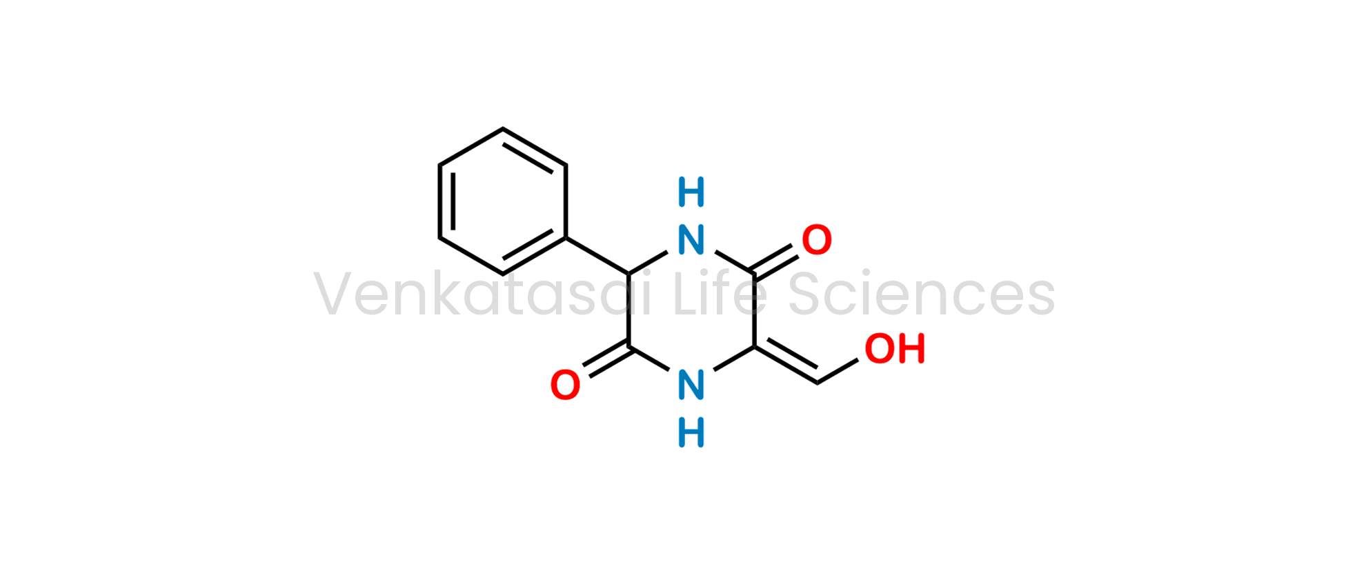 (E)-3-(hydroxymethylene)-6-phenylpiperazine-2,5-dione