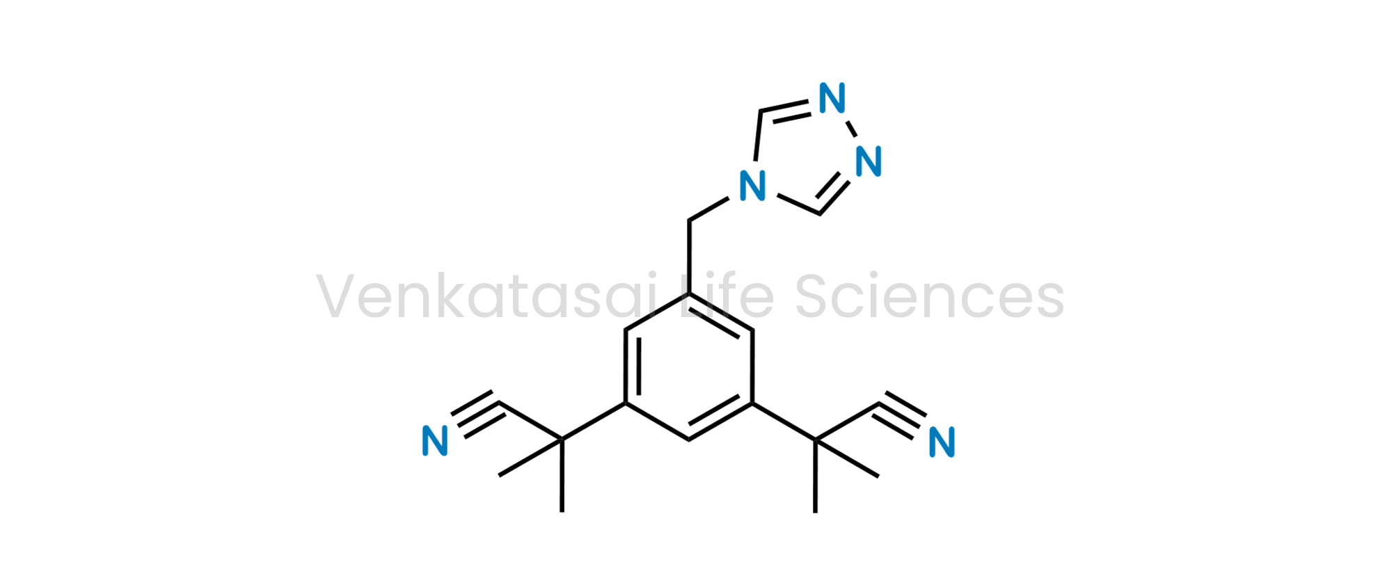 2,2?-[5-(4H-1,2,4-triazol-4-ylmethyl)benzene-1,3-diyl]bis(2-methylpropanenitrile) (as per EP)