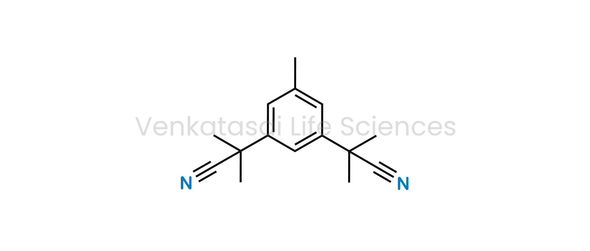 2,2?-(5-methylbenzene-1,3-diyl)bis(2-methylpropanenitrile) (as per EP) ; ?,?,?',?'-Tetramethyl-5-methyl-1,3-benzenediacetonitrile
