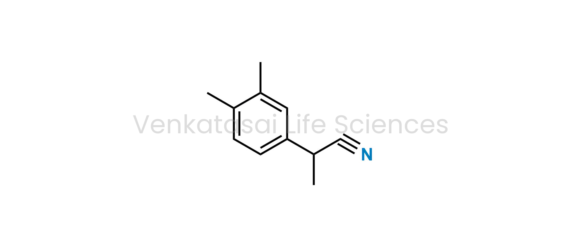 2-(3,4-dimethylphenyl)propanenitrile