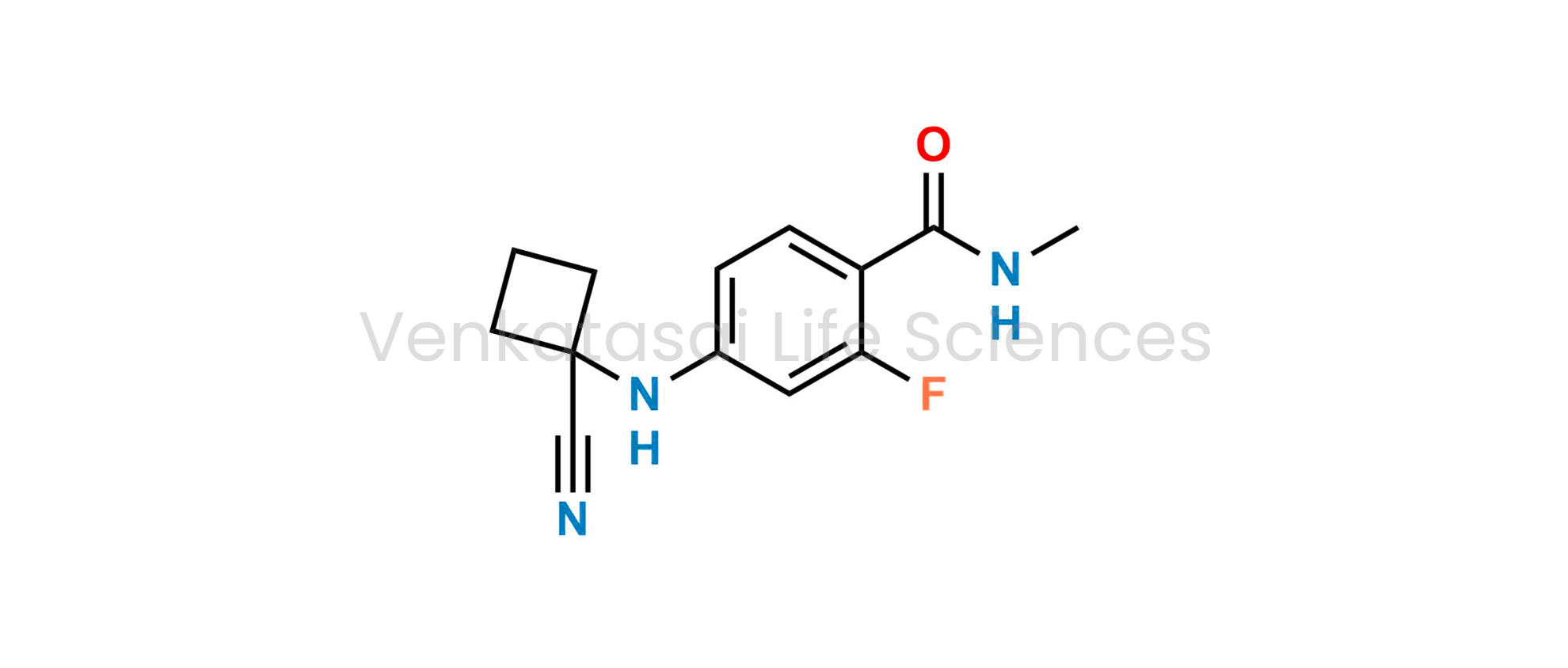 4-((1-cyanocyclobutyl)amino)-2-fluoro-N-methylbenzamide