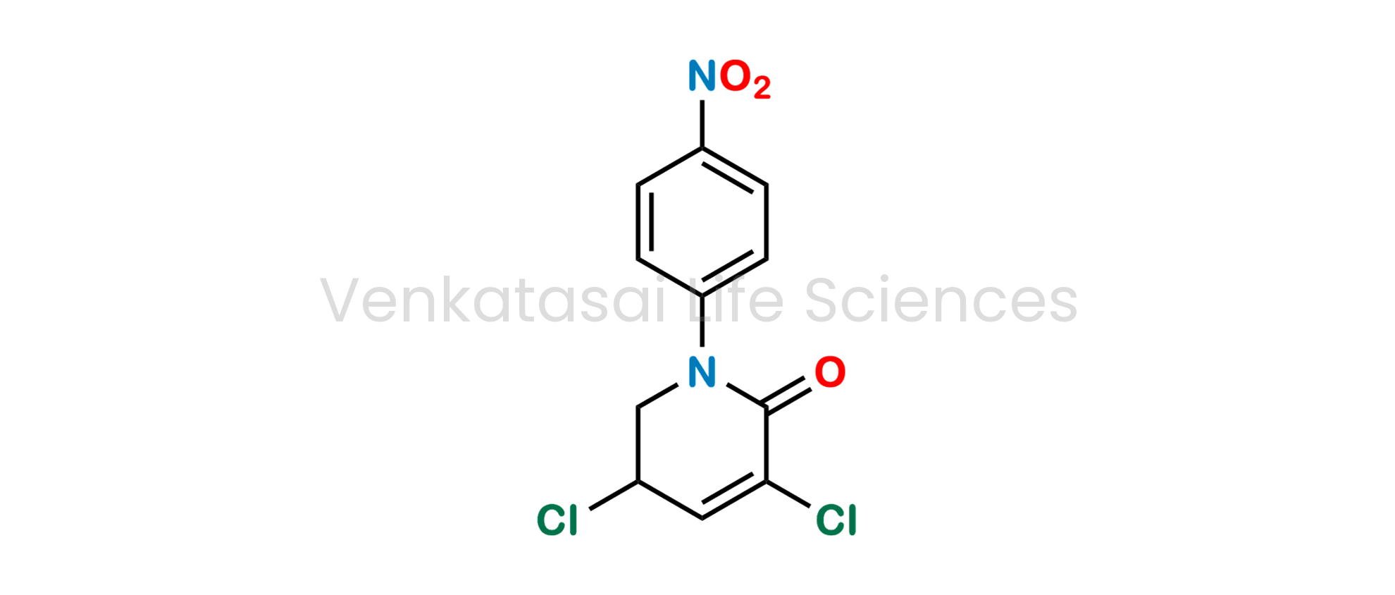 3,5-dichloro-1-(4-nitrophenyl)-5,6-dihydropyridin-2(1H)-one