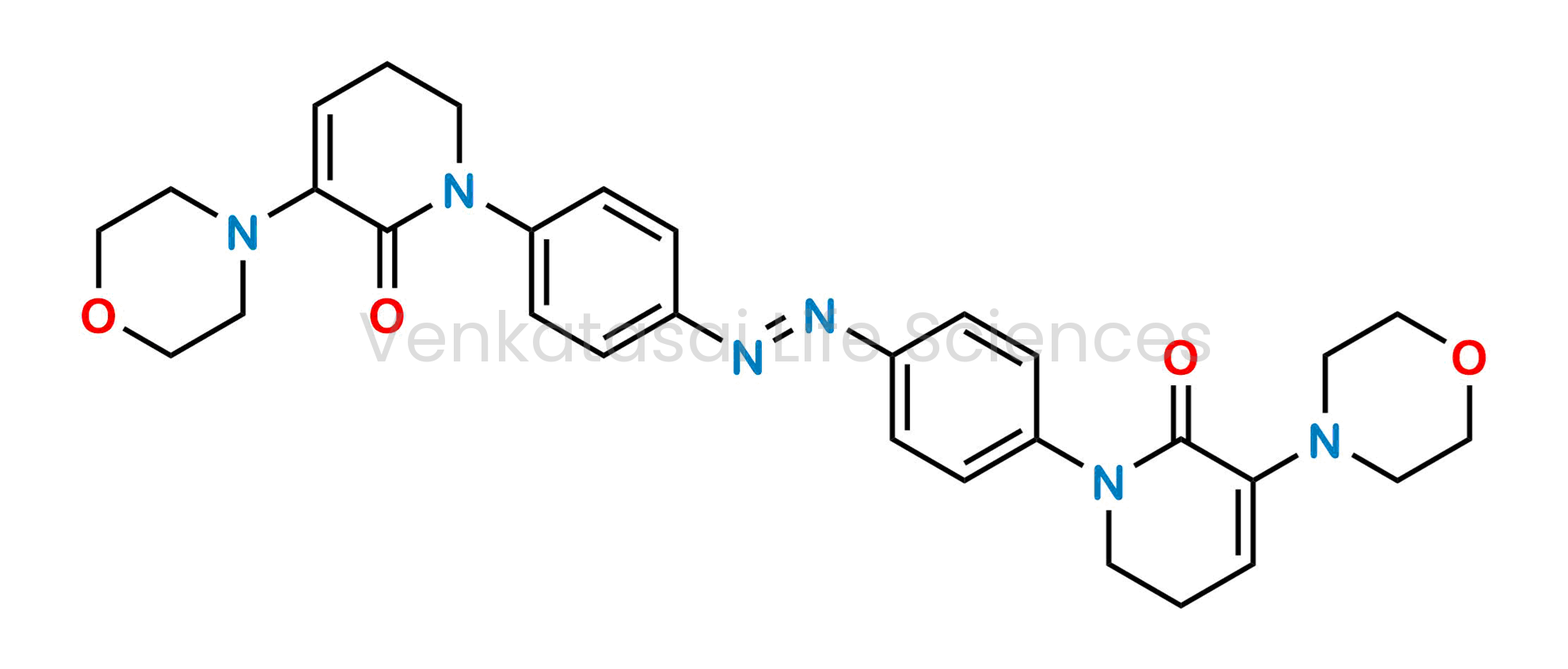 (E)-1,1'-(diazene-1,2-diylbis(4,1-phenylene))bis(3-morpholino-5,6-dihydropyridin-2(1H)-one)