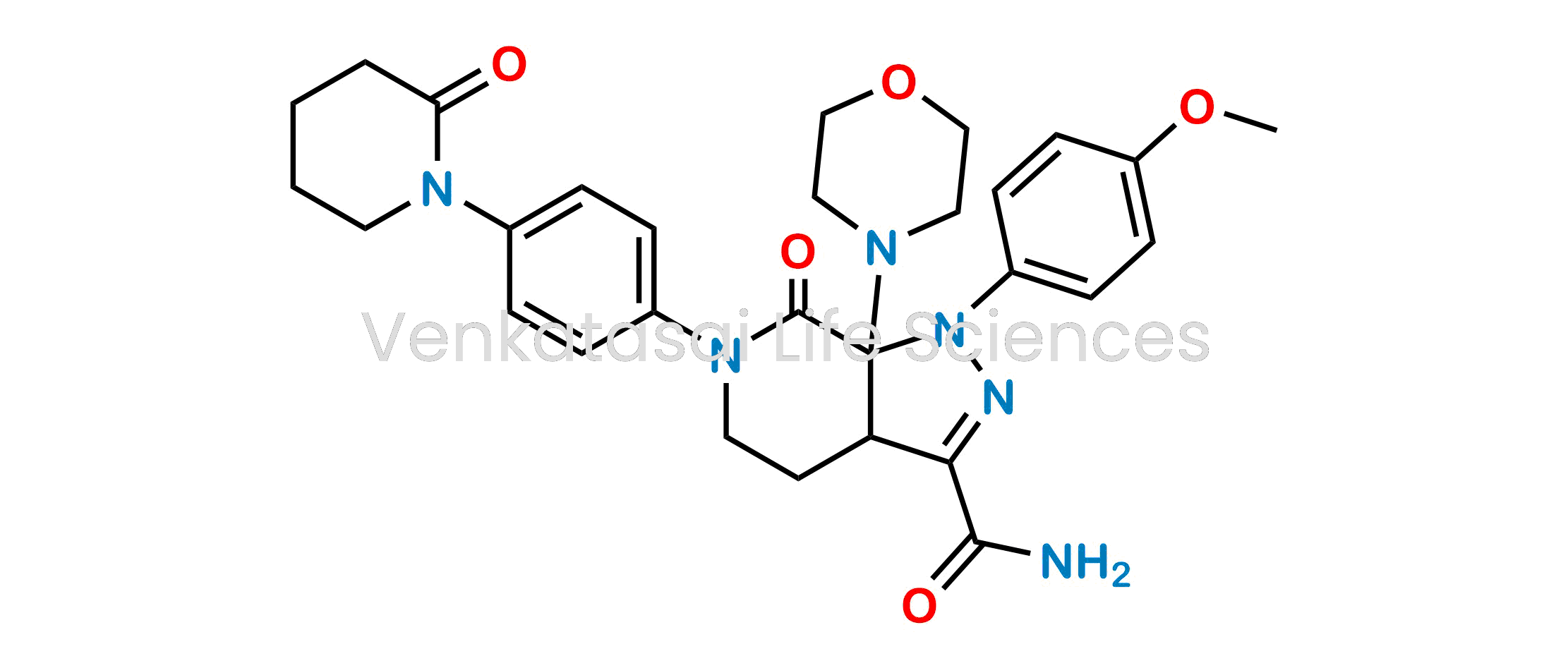 (1-(4-methoxyphenyl)-7a-morpholino-7-oxo-6-(4-(2-oxopiperidin-1-yl)phenyl)-3a,4,5,6,7,7a-hexahydro-1H-pyrazolo[3,4-c]pyridine-3-carboxamide)