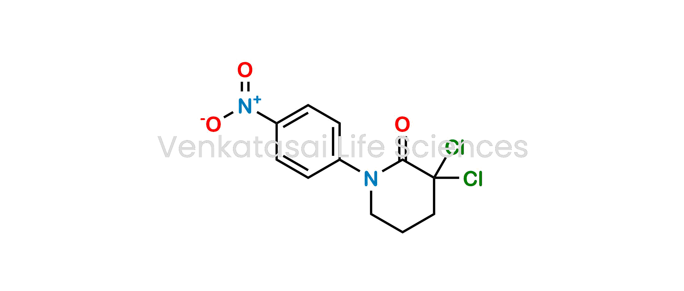 3,3-Dichloro-1-(4-nitrophenyl)piperidin-2-one