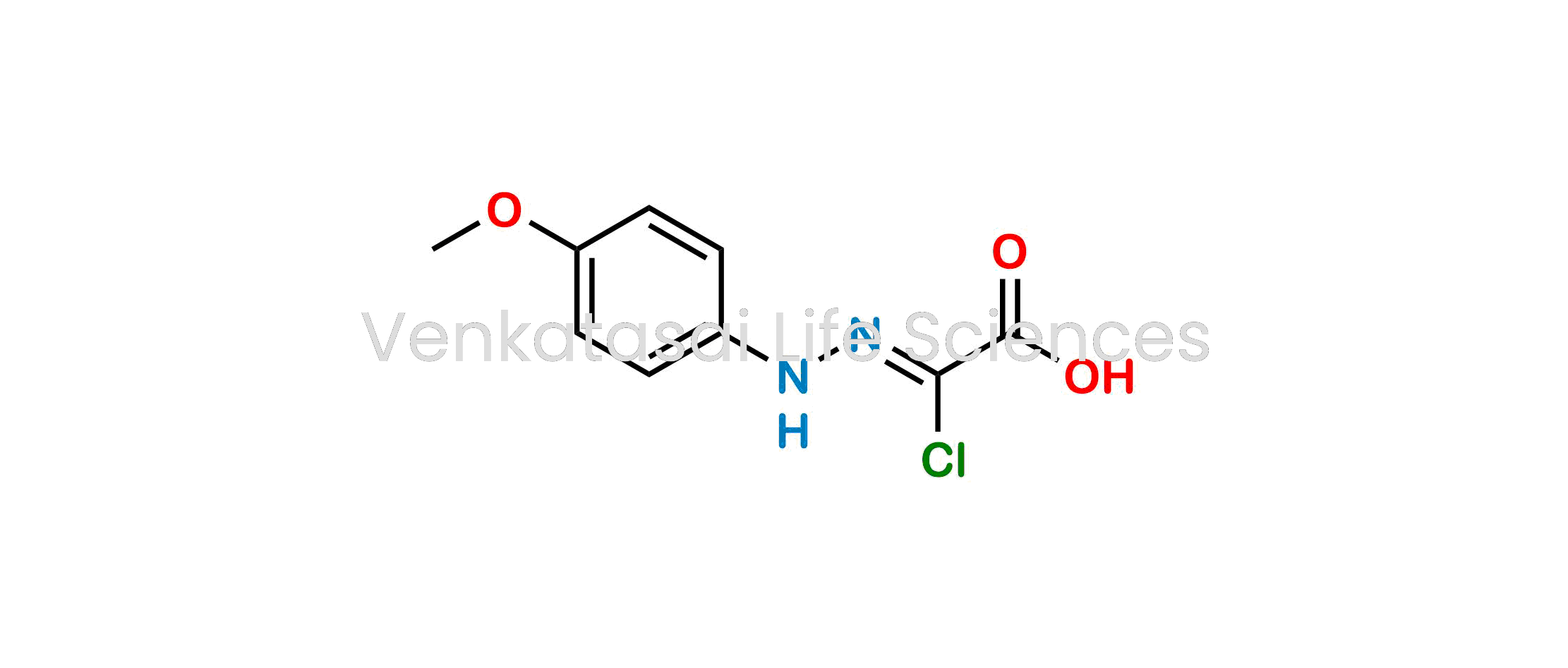 (Z)-2-Chloro-2-(2-(4-methoxyphenyl)hydrazono)acetic acid