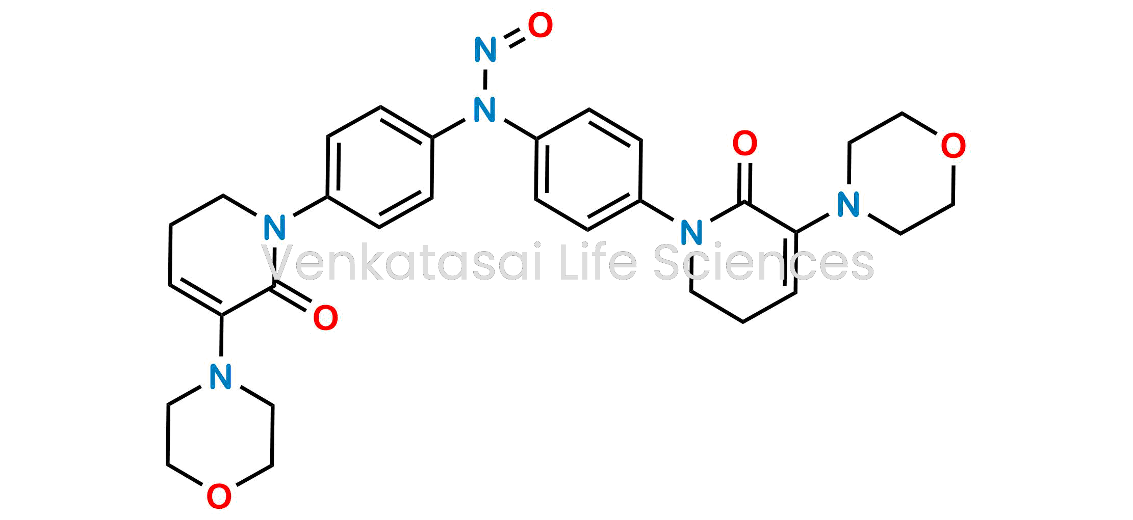 N,N-bis(4-(5-morpholino-6-oxo-3,6-dihydropyridin-1(2H)-yl)phenyl)nitrous amide