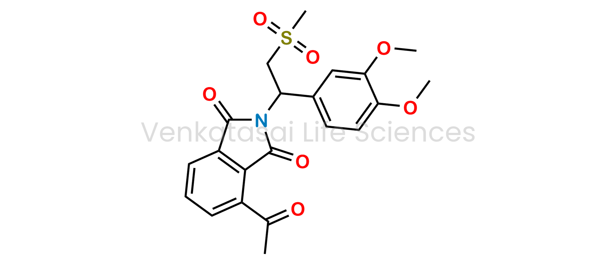 4-acetyl-2-(1-(3,4-dimethoxyphenyl)-2-(methylsulfonyl)ethyl)isoindoline-1,3-dione
