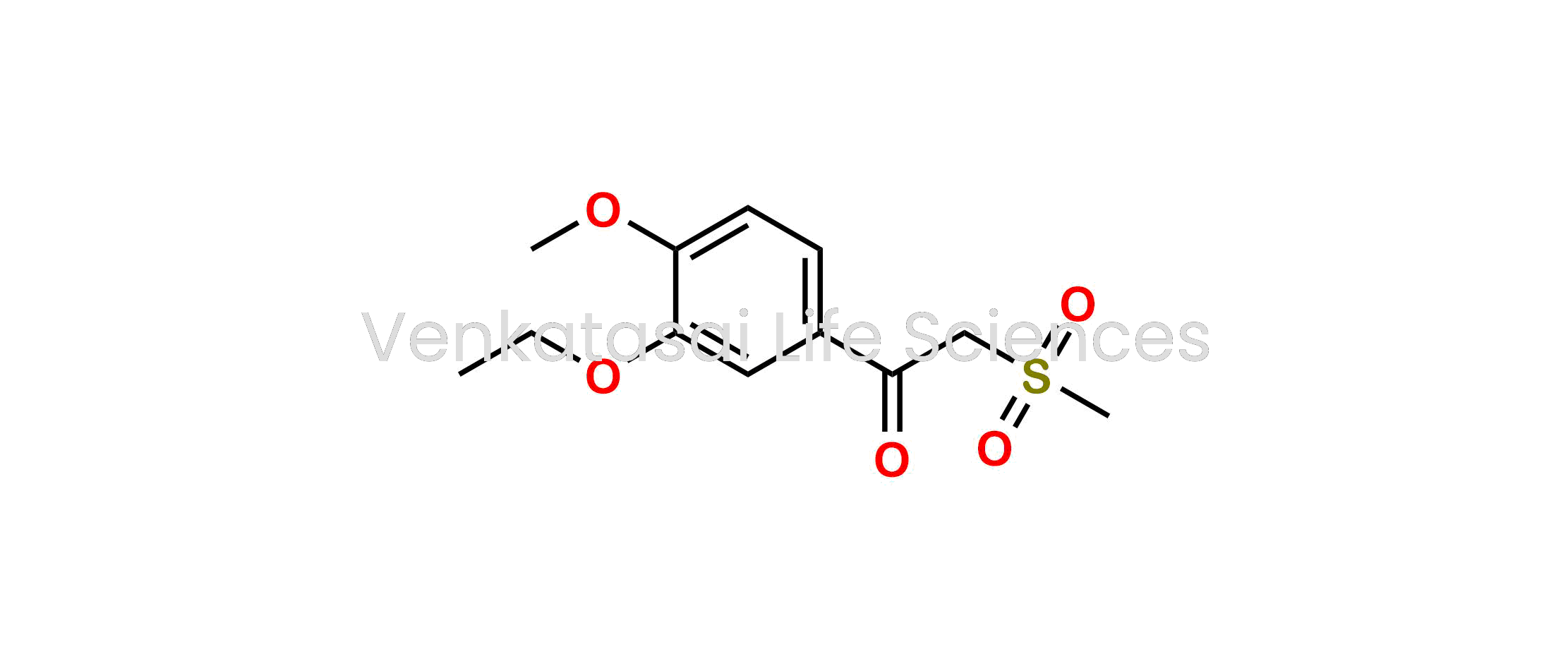 ?1-(3-Ethoxy-4-methoxyphenyl)-2-(methylsulfonyl)ethan-1-one