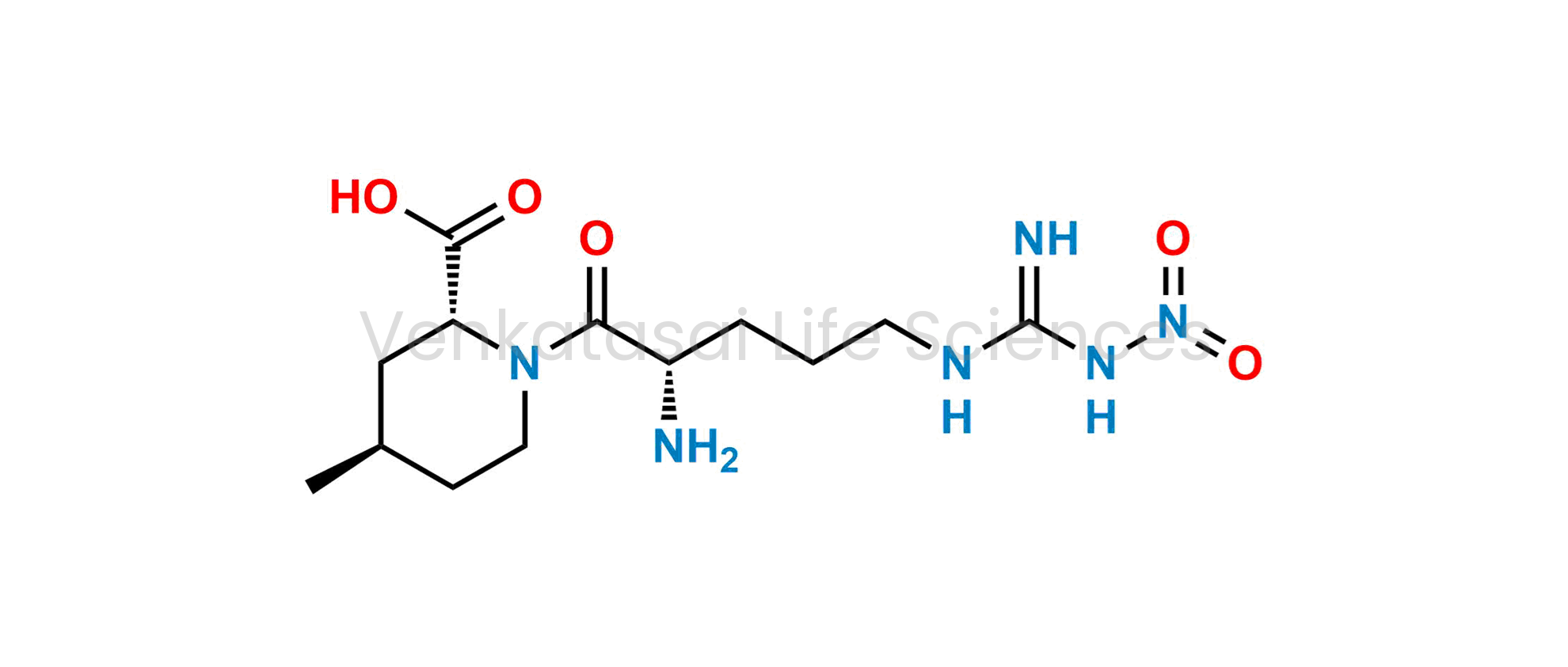 (2R,4R)-4-Methyl-1-(Nw-nitro-L-arginyl)piperidine-2-carboxylic acid