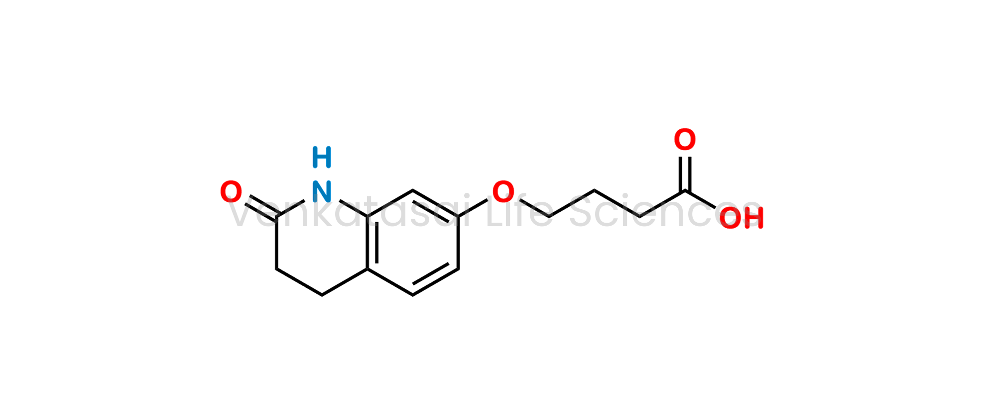4-[(1,2,3,4-Tetrahydro-2-oxo-7-quinolinyl)oxy]-butanoic acid