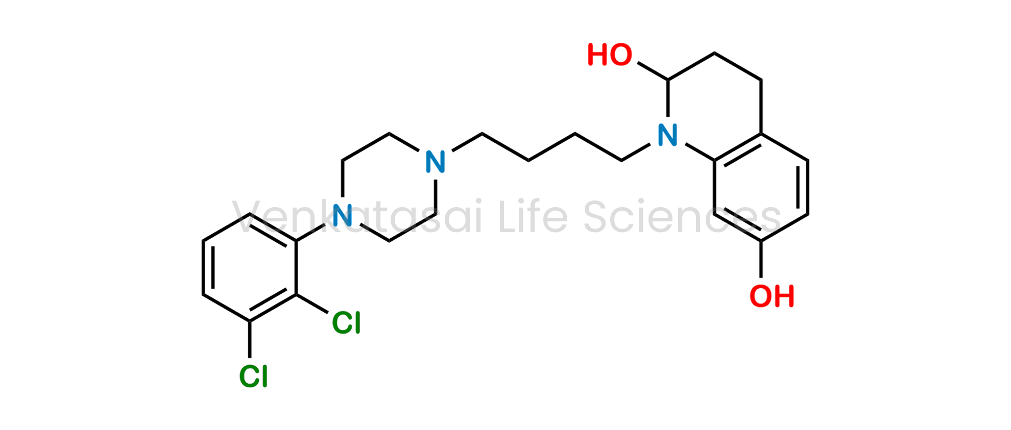 1-(4-(4-(2,3-dichlorophenyl)piperazin-1-yl)butyl)-1,2,3,4-tetrahydroquinoline-2,7-diol