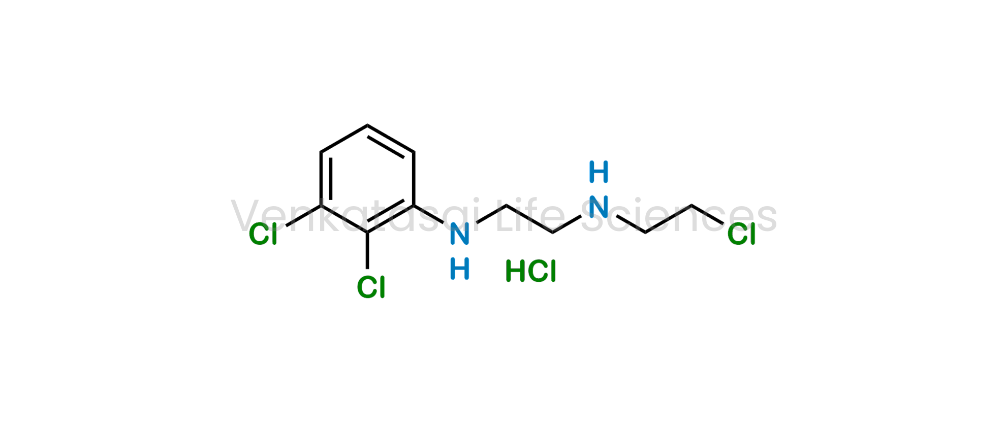 N1-(2-chloroethyl)-N2-(2,3-dichlorophenyl)ethane-1,2-diamine hydrochloride