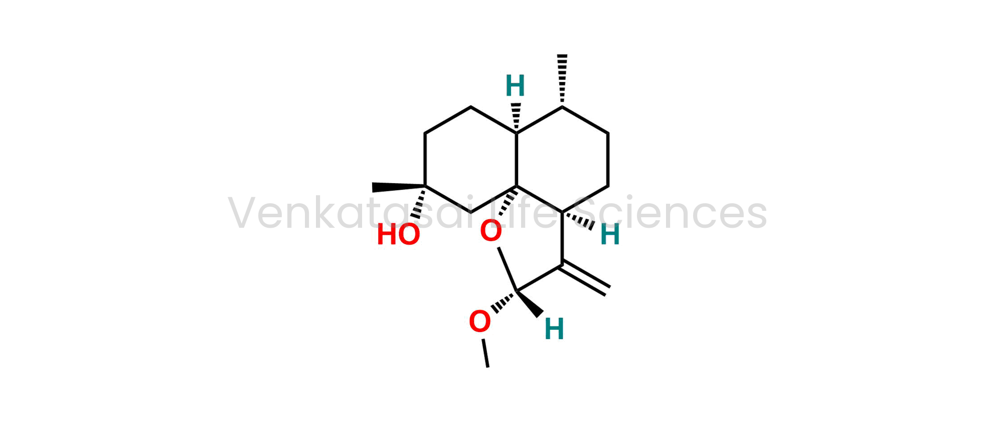 (2R,3aS,6R,6aS,9R,10aR)-2-methoxy-6,9-dimethyl-3-methylenedecahydro-2H-naphtho[8a,1-b]furan-9-ol