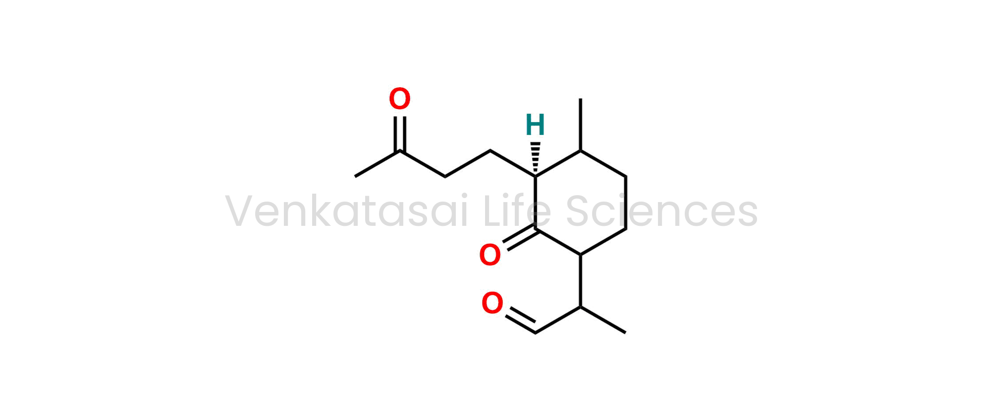 2-((3S)-4-methyl-2-oxo-3-(3-oxobutyl)cyclohexyl)propanal