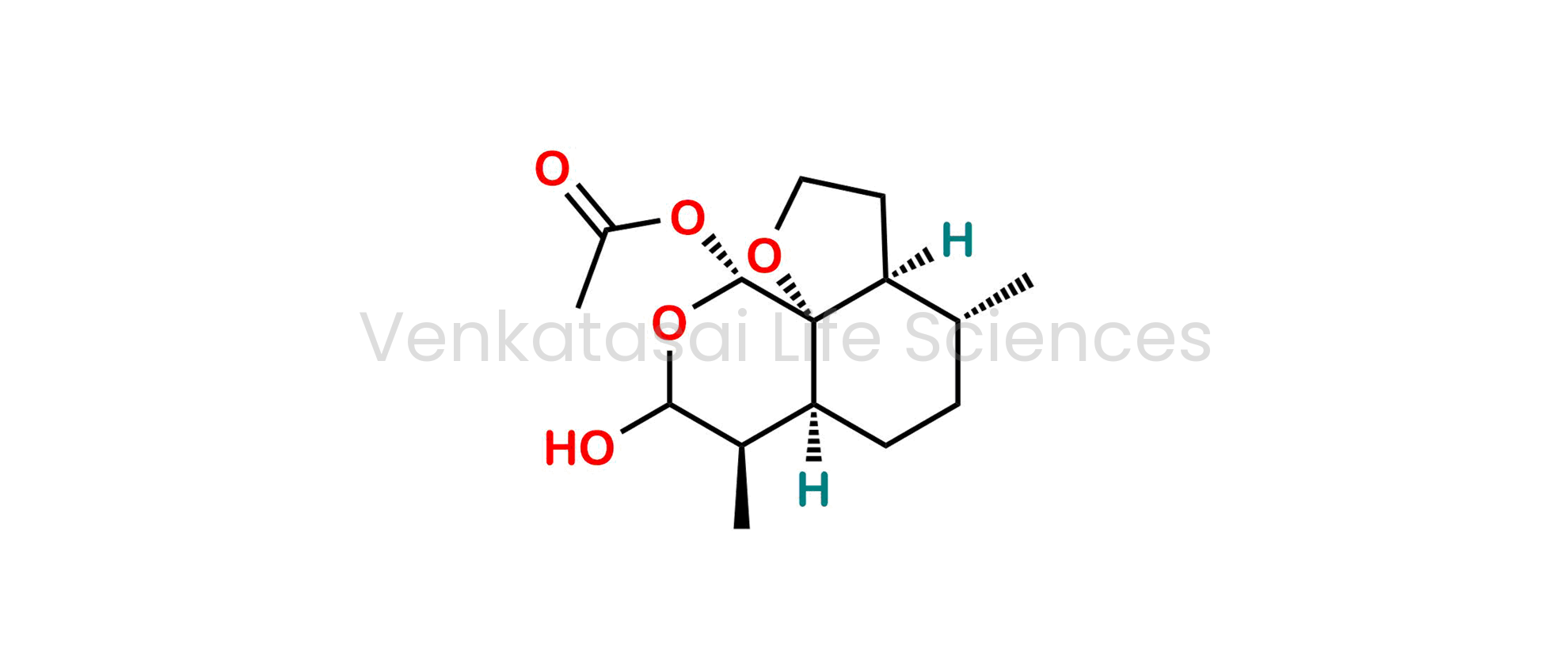 (3aS,4R,6aS,7R,10R,10aR)-octahydro-4,7-dimethyl-2H,10H-furo[3,2-i]-2-benzopyran-8,10-diol 10-Acetate
