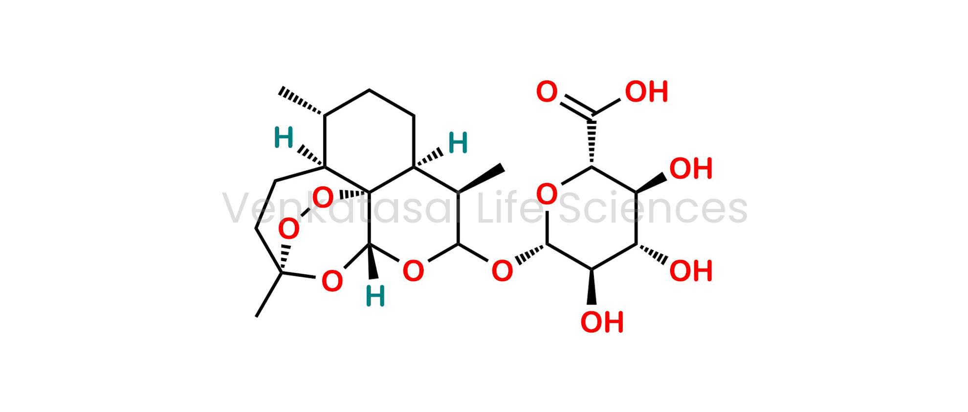 3R,5aS,6R,8aS,9S,12R,12aS)-Decahydro-3,6,9-trimethyl- 3,12-epoxy-12H-pyrano[4,3-j]-1,2-benzodioxepin-10-yl ?-D-Glucopyranosiduronic Acid