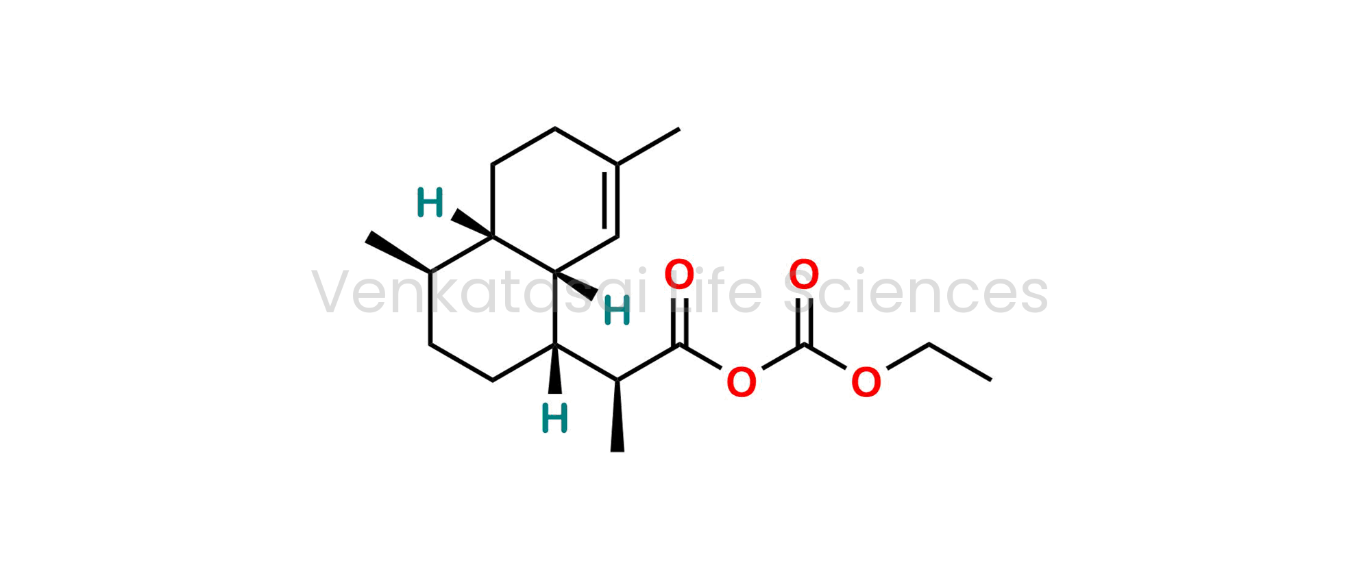 (ethyl carbonic) (S)-2-((1R,4R,4aS,8aS)-4,7-dimethyl-1,2,3,4,4a,5,6,8a-octahydronaphthalen-1-yl)propanoic anhydride