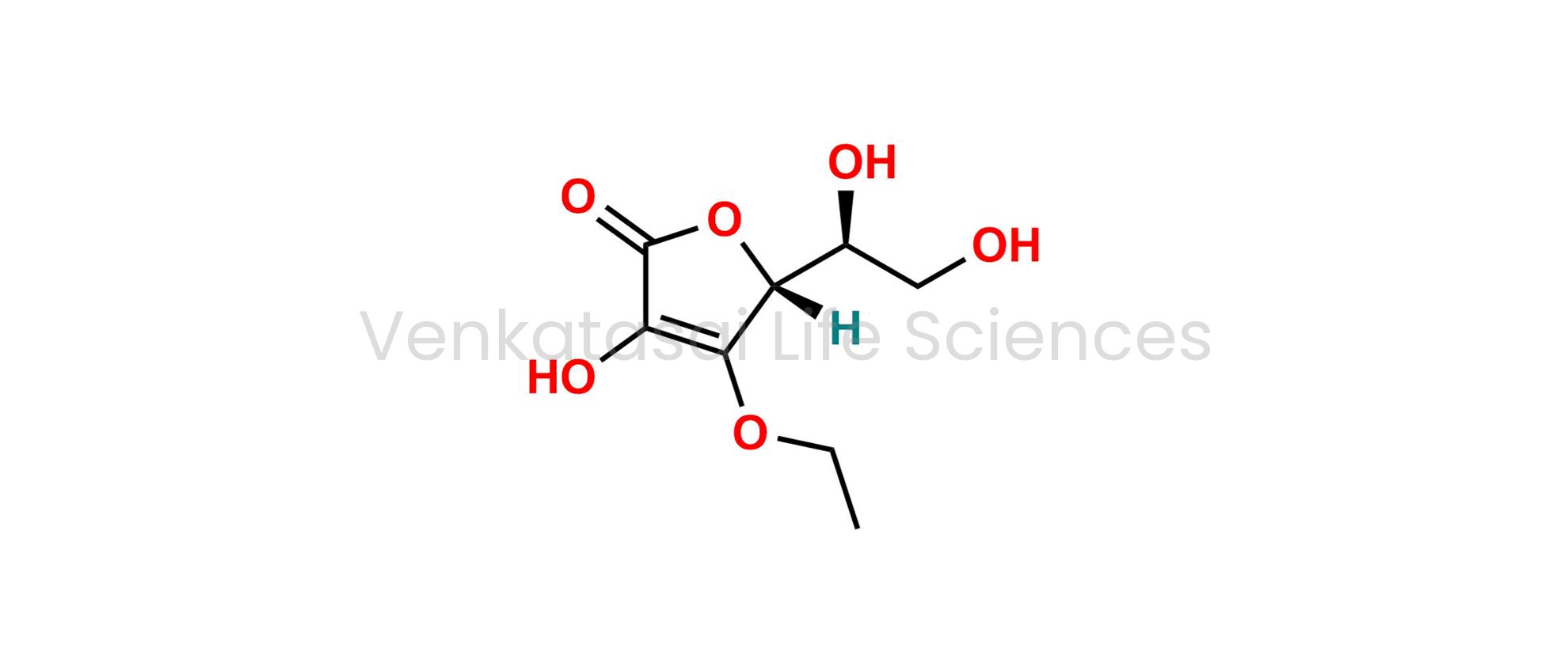 (R)-5-((S)-1,2-dihydroxyethyl)-4-ethoxy-3-hydroxyfuran-2(5H)-one