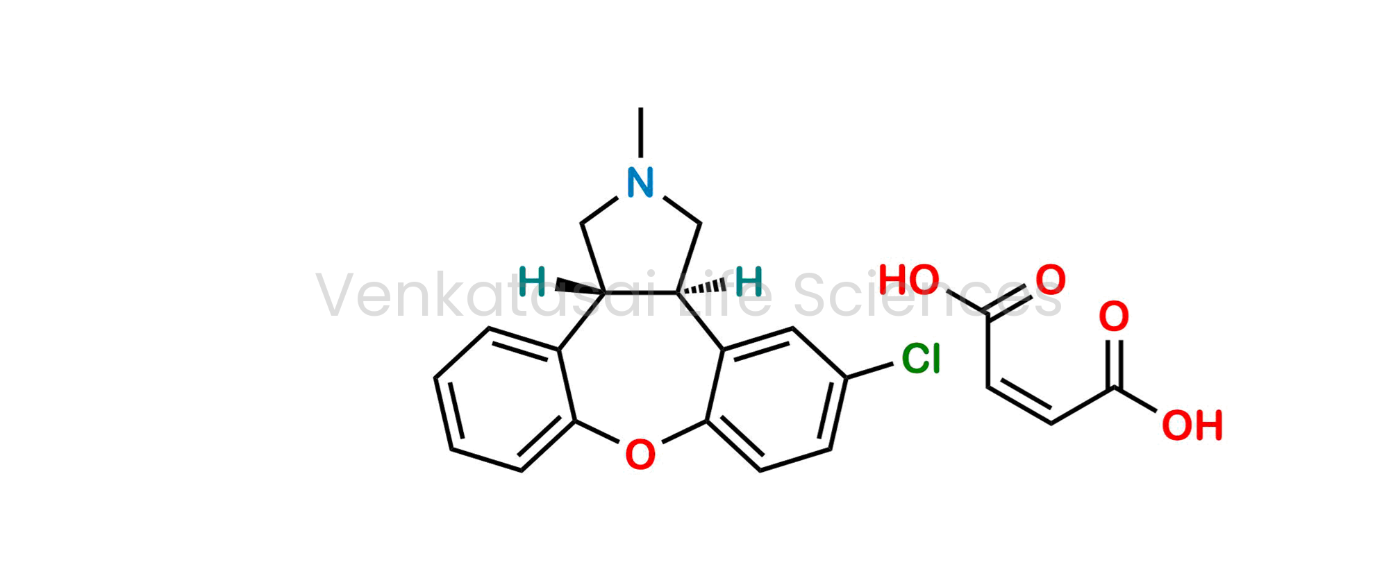 (3aR,12bR)-rel-5-Chloro-2,3,3a,12b-tetrahydro-2-methyl-1H-dibenz[2,3:6,7]oxepino [4,5-c]pyrrole