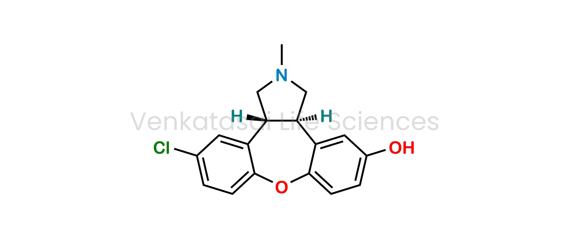 (3aR,12bR)-rel-11-Chloro-2,3,3a,12b-tetrahydro-2-methyl-1H-dibenz[2,3:6,7]oxepino [4,5-c]pyrrol-5-ol