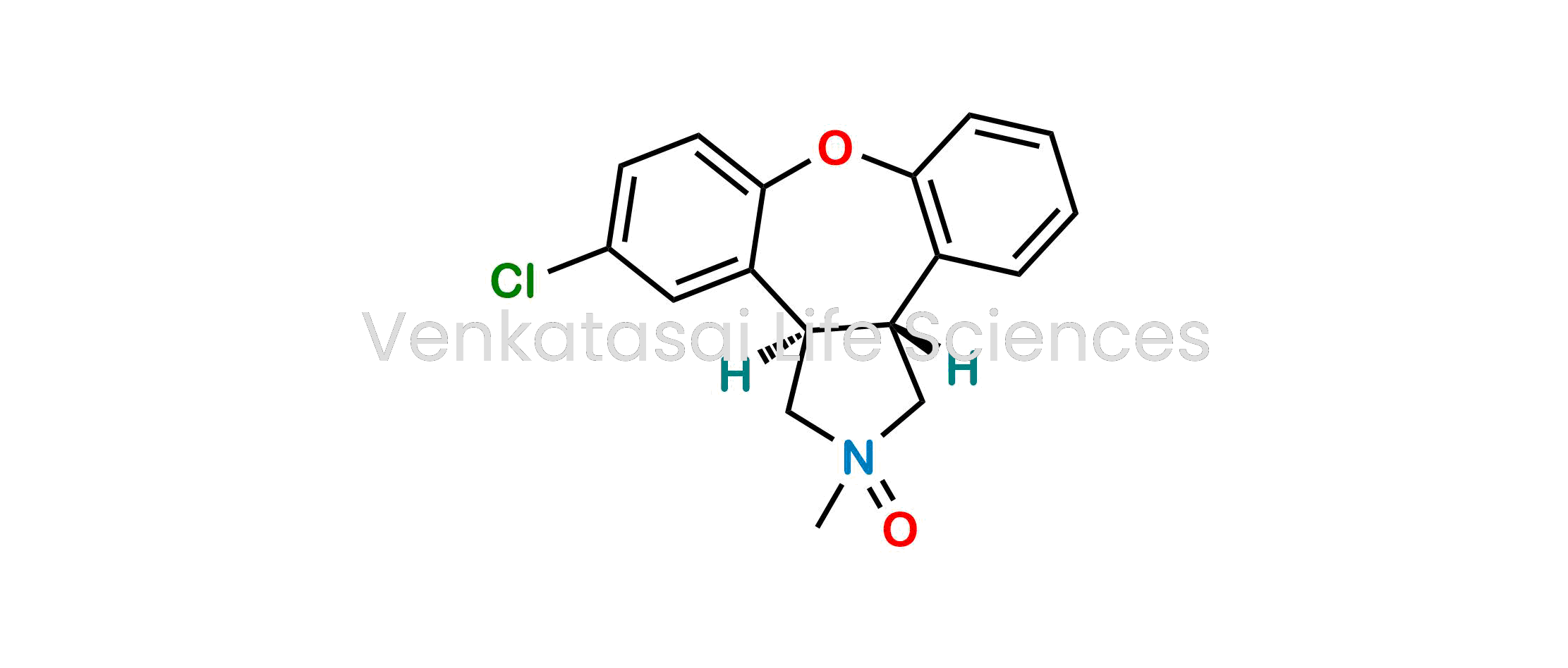 (3aR-trans)-5-Chloro-2,3,3a,12b-tetrahydro-2-methyl-1H-dibenz[2,3:6,7]oxepino[4,5-c]pyrrole 2-Oxide
