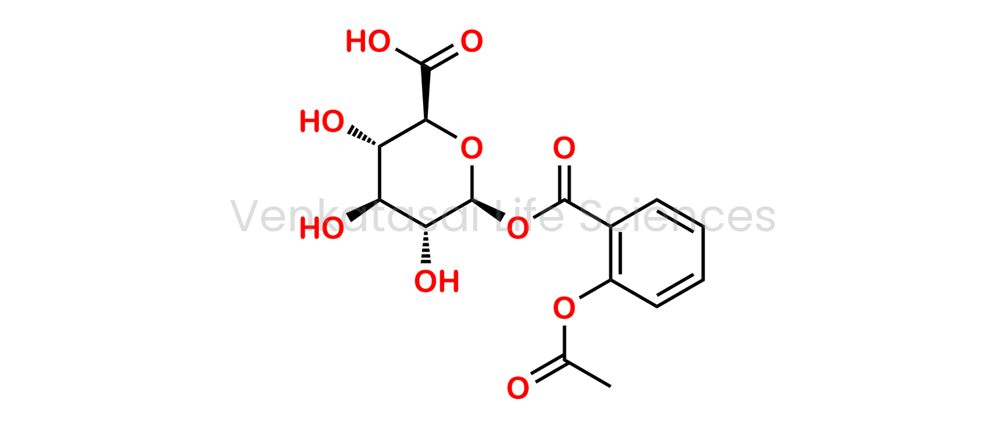 (2S,3S,4S,5R,6S)-6-((2-acetoxybenzoyl)oxy)-3,4,5-trihydroxytetrahydro-2H-pyran-2-carboxylic acid